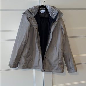 Gray Columbia 3 in 1 coat